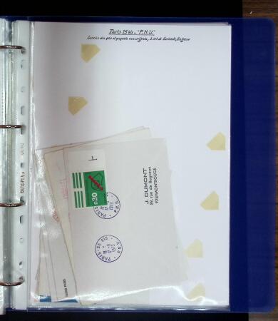 1966-1979 Belle exposition sur le bureau postal PARIS