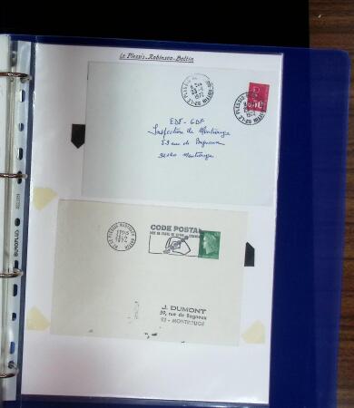 1966-1979 Belle exposition sur le bureau postal PARIS