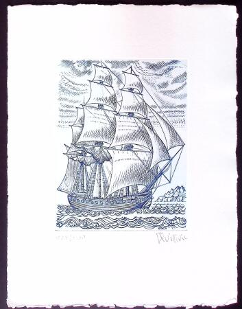 TAAF. 16 documents philatéliques sur velin d'Arches (tirage entre 950 et 1500) avec signatures des graveurs (Béquet, Andreotto, etc…), la plupart AFF timbres concrdants OBL 1er jour d'utilisation (période 1980 - 198