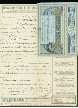 1921 BLP n°80 postal stationery "Le caramelle de Giusti", etc