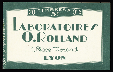 N°189-C 2, Laboratoire Rolland, 1929. TB