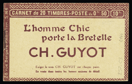N°257-C 3  Jeanne d' Arc, couverture CH. Guyot, S166,