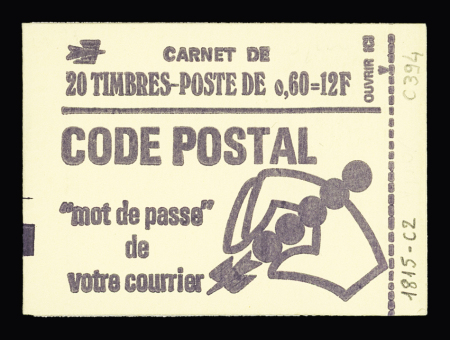 N°1815- C 2 0.60fr. Marianne Bequet, Code Postal