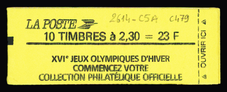 N°2614-C5A  2.30fr. Marianne Briat, XVème Jeux Olympique