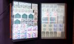 1852-1982 Collection d'oblitérés et stock en 3 classeurs,