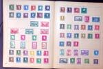 Old-time collection on pages, noted Thailand