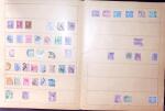 Old-time collection on pages, noted Thailand