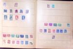 Old-time collection on pages, noted Thailand