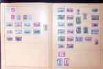 Old-time collection on pages, noted Thailand