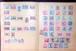 Old-time collection on pages, noted Thailand