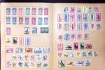 Old-time collection on pages, noted Thailand