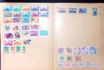 Old-time collection on pages, noted Thailand