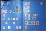 Old-time collection on pages, noted Thailand