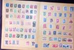 Old-time collection on pages, noted Thailand