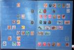 Old-time collection on pages, noted Thailand