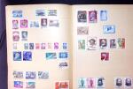 Old-time collection on pages, noted Thailand