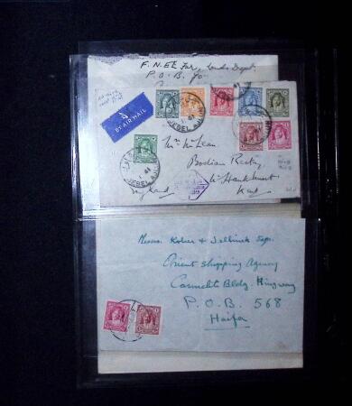 1898-1960 MIDDLE EAST: Attractive selection comprising
