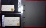1849-1900 Près de 350 lettres classiques à la pièce,