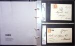 1849-1900 Près de 350 lettres classiques à la pièce,