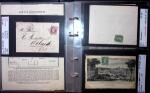 1849-1900 Près de 350 lettres classiques à la pièce,