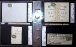 1849-1900 Près de 350 lettres classiques à la pièce,