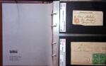1849-1900 Près de 350 lettres classiques à la pièce,