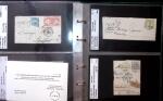 1849-1900 Près de 350 lettres classiques à la pièce,