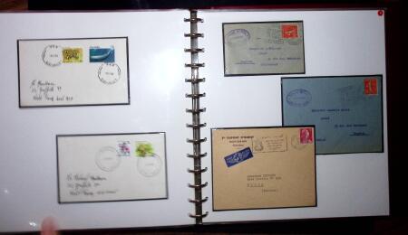 THEMATIC COLLECTION of sea shells in 9 albums