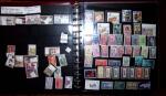 THEMATIC COLLECTION of sea shells in 9 albums
