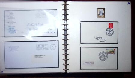 THEMATIC COLLECTION of sea shells in 9 albums