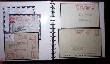 THEMATIC COLLECTION of sea shells in 9 albums