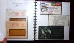THEMATIC COLLECTION of sea shells in 9 albums