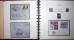 THEMATIC COLLECTION of sea shells in 9 albums