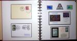 THEMATIC COLLECTION of sea shells in 9 albums