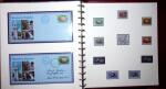 THEMATIC COLLECTION of sea shells in 9 albums