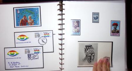 THEMATIC COLLECTION of sea shells in 9 albums