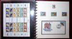 THEMATIC COLLECTION of sea shells in 9 albums
