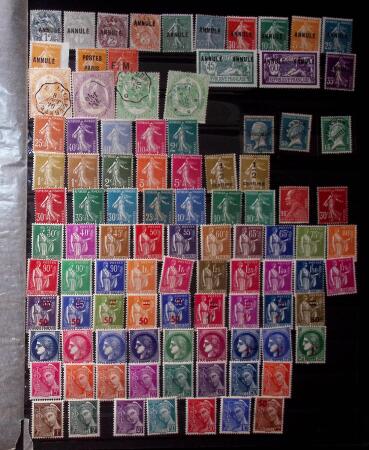 1849-1980 Belle collection de France avec de bonne