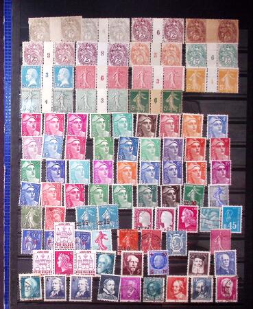 1849-1980 Belle collection de France avec de bonne