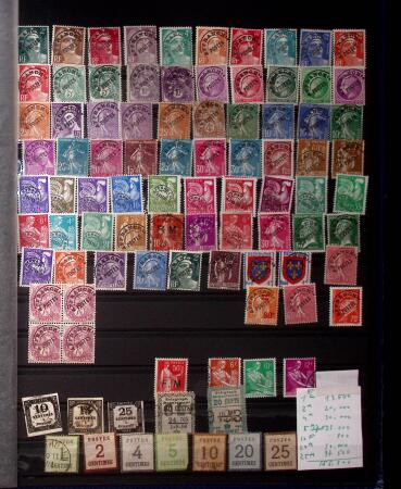 1849-1980 Belle collection de France avec de bonne