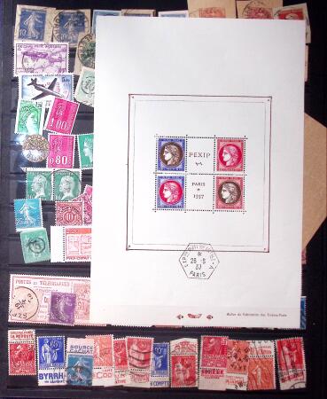 1849-1980 Belle collection de France avec de bonne