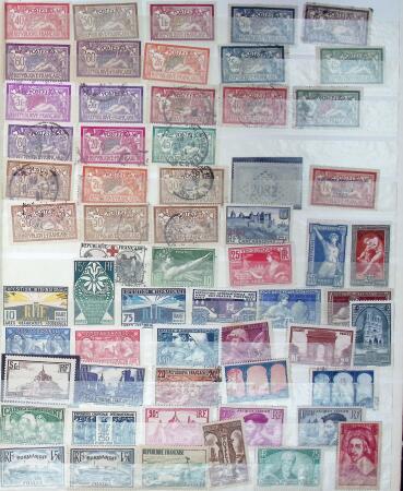 1849-1980 Belle collection de France avec de bonne