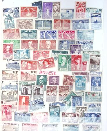 1849-1980 Belle collection de France avec de bonne