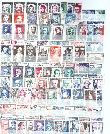 1849-1980 Belle collection de France avec de bonne