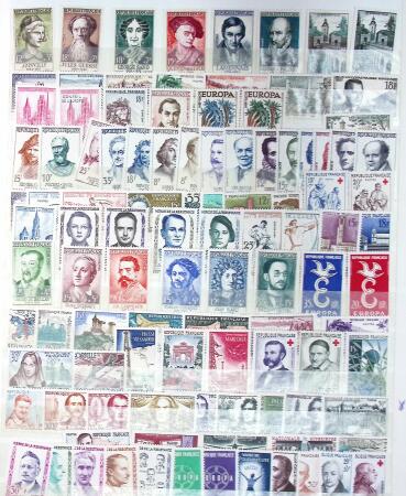 1849-1980 Belle collection de France avec de bonne