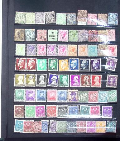 1849-1980 Belle collection de France avec de bonne