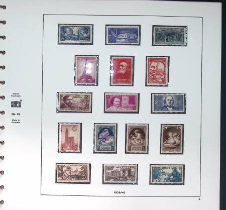 1849-1999 Collection de France en 6 albums, bien avancée