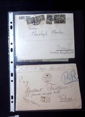 1880-1920, Lot of 294 postal stationery from Serbia,