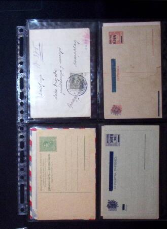 1880-1920, Lot of 294 postal stationery from Serbia,