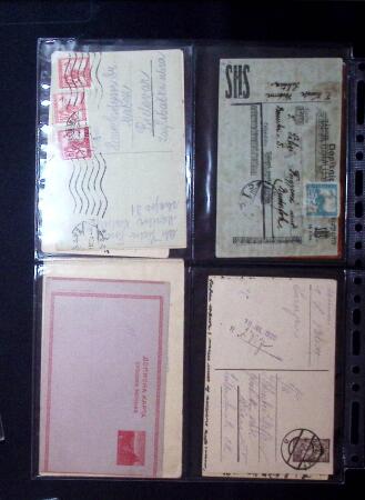 1880-1920, Lot of 294 postal stationery from Serbia,